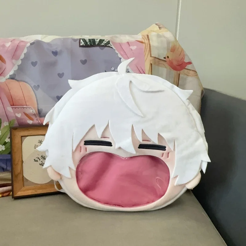 Anime Blauw L Nagi Seishiro Kawaii Gezicht Cosplay Transparante Itbag Lolita Meisje Vrouwen Schoudertassen Rugzak Grappig Decor Props Gift