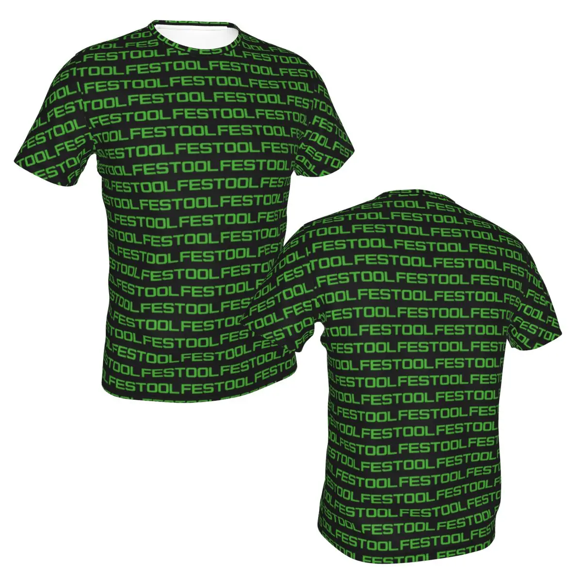 100% Cotton Festool Powertool T-Shirt Men's Fashion T Shirt Men O-Neck Summer Shirts Tops