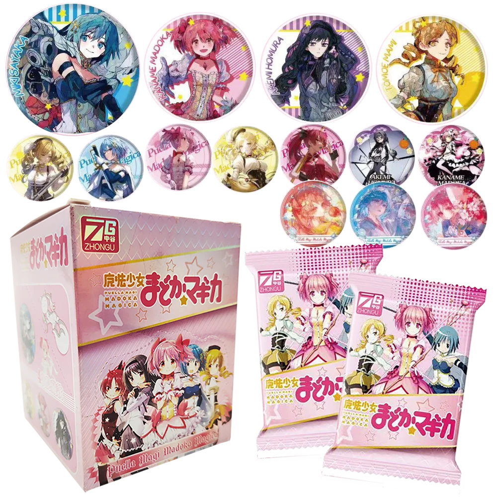 

Japanese Anime Children's Collection Cute Magical Girl Protagonist Creative Badge Jewelry Gifts Boys and Girls Treasure Brooch