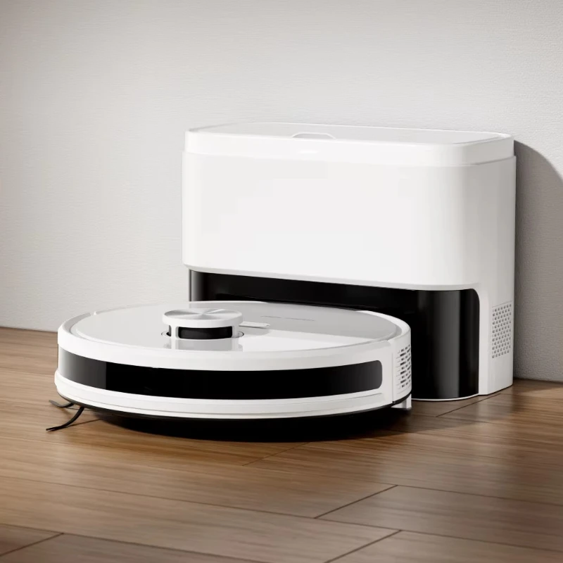 Fully automatic smart home vacuum cleaner robot wet and dry function water tank voice app sweeping and mopping function
