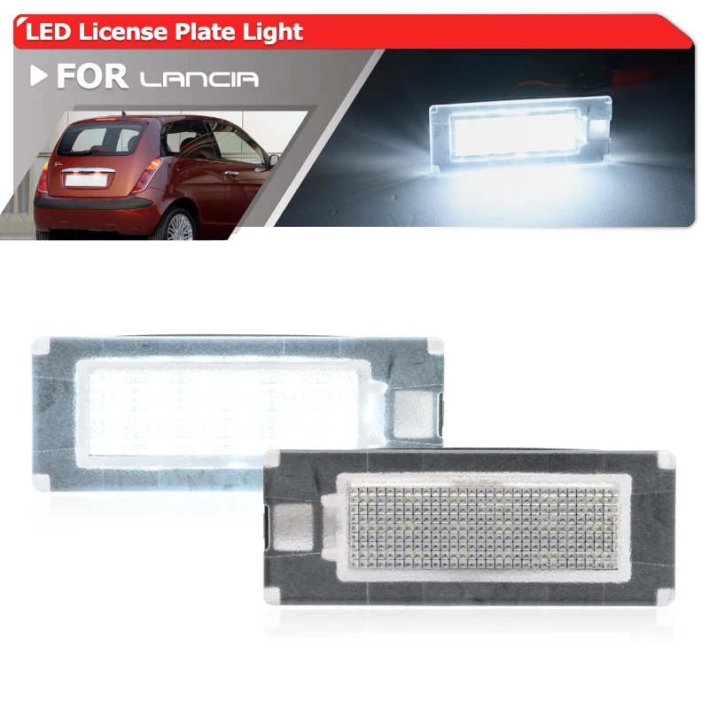 

OE-Spec 51701517 For Lancia Ypsilon 2003 2004 2005 2006 2007 2008 2009 2010 2011 Canbus Led License Plate Light Parking Tag Lamp