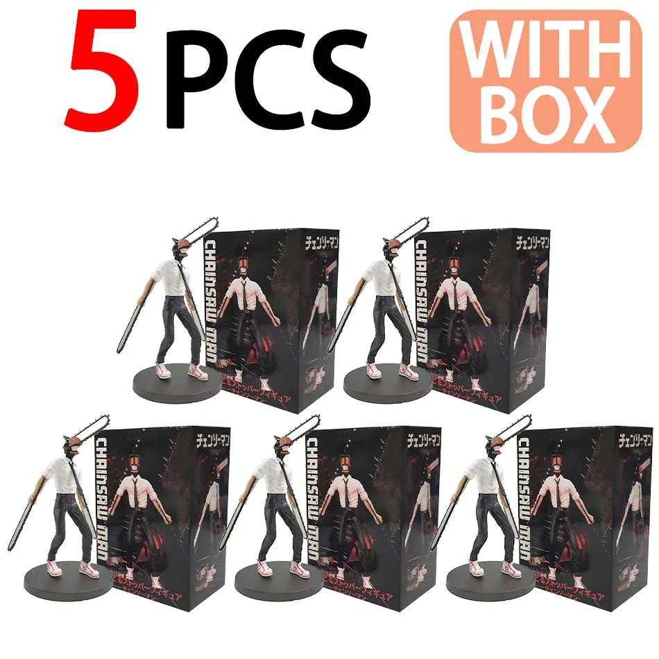 19 cm Chainsaw Man Denji Anime Figur Denji/Power Actionfigur 1560 Chainsaw Man Denji Figur Erwachsene Sammlerstück Modell Puppenspielzeug