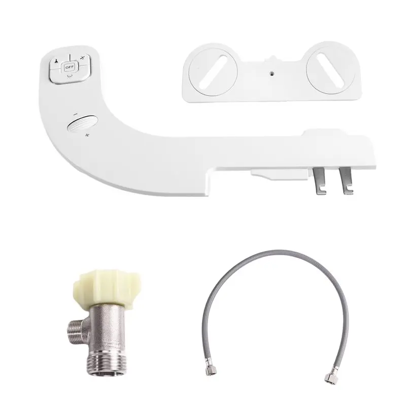 WORTHOWN-Button-Type Portable Butt Cleaning Artifact, Flushing Bidet, Adjustable Water Volume, Body Cleanser 7/8 Inch Connector