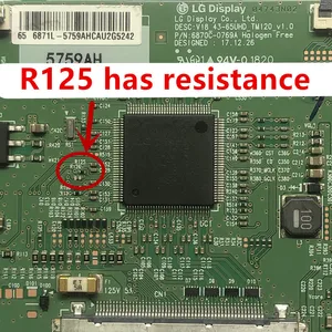 Placa T-con 6870C-0769A, V18_43-65UHD_TM120P___TM120P___MI, Xiaomi, Skyworth, LG, Outras Marcas, 55 12 principais vendas placa principal tv lg 43 - №4