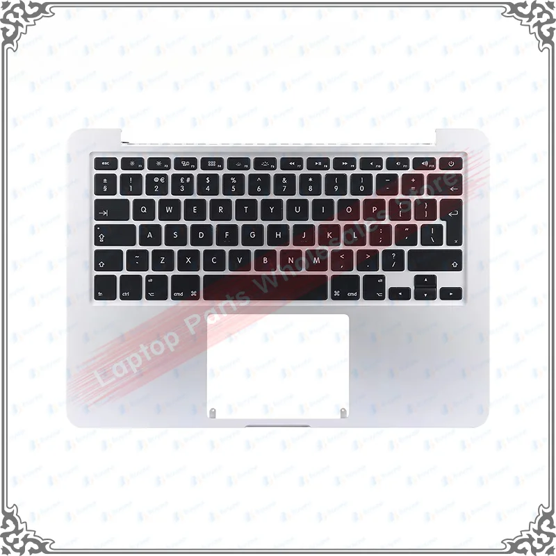 95% новый верхний корпус в сборе для MacBook Pro 13 дюймов A1502 2015 г., верхний чехол + клавиатура США и замена с подсветкой