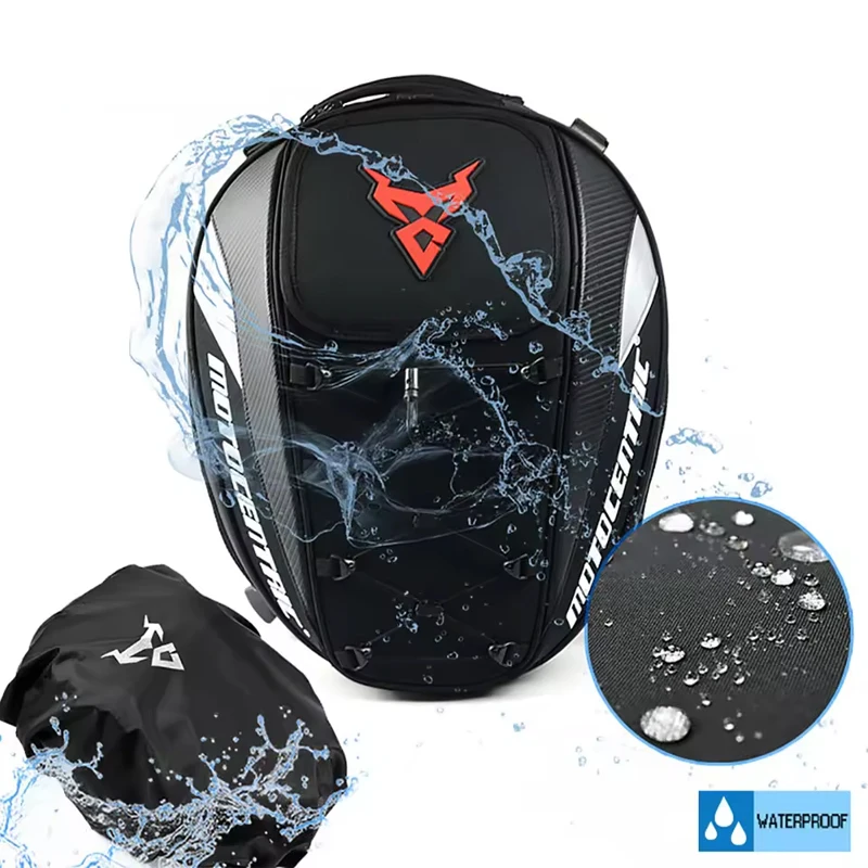 Motorcycle Riding Backpack Specific Helmet Bag Waterproof Trunk Bag Bicycle Riding Outdoor Off-Road Travel Bag / Thigh Bag