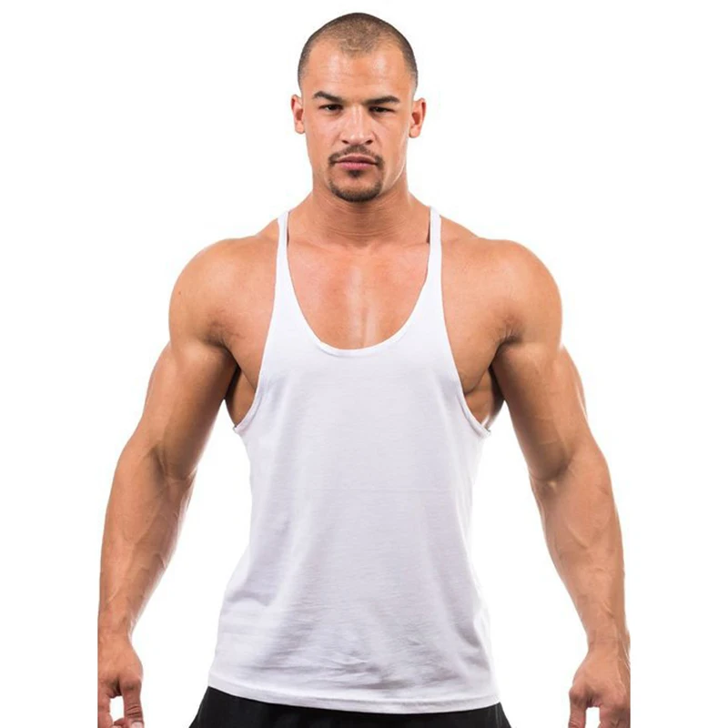 Bodybuilding Tank Top Herren Bodybuilding Kleidung Fitness ärmelloses Top für Bodybuilding männliche Unterhemd Kleidung Fitness studio – Detail 8