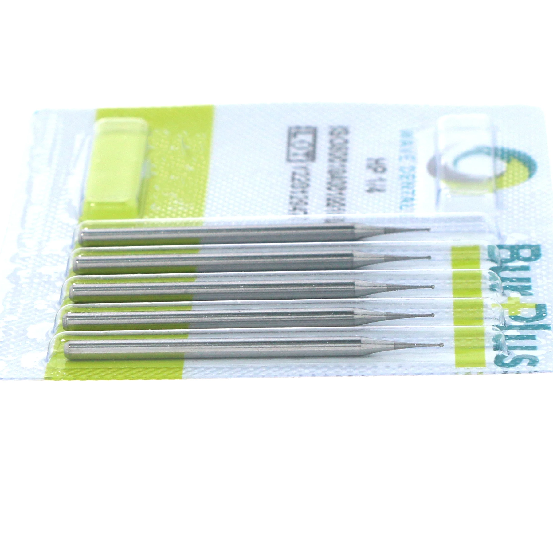 10 Stück WAVE Dental Burs Bohrer rundes gerades Handstück HP1/4 Kopfdurchmesser 0,5 mm Schaftdurchmesser 2,35 mm