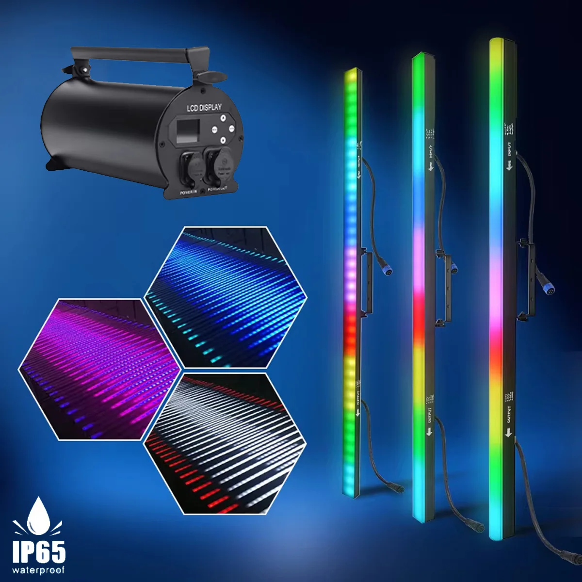

IP65 40 Artnet Control Stage Lights Programmable DMX LED Outdoor Pixel Bar for Club Decor LED Bar DJ