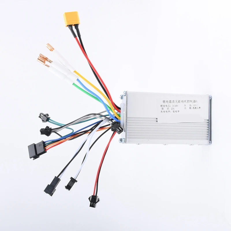 48V 25A 1200W JP Brushless DC Motor Electric Scooter Bike Controller A+B Dual Drive Motor Controller