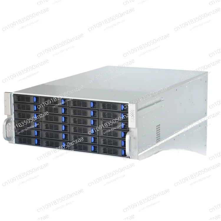 

4U server chassis 4U24 disk position hot swap chassis industrial control AI storage multi-disk position cloud computing