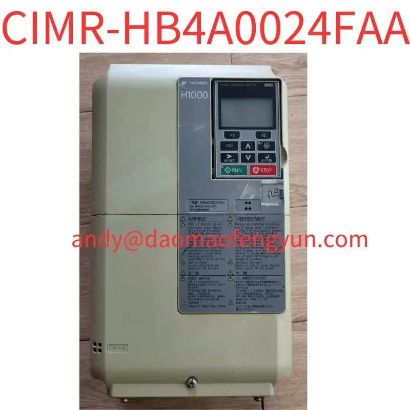

Second-hand Inverter CIMR-HB4A0024FAA
