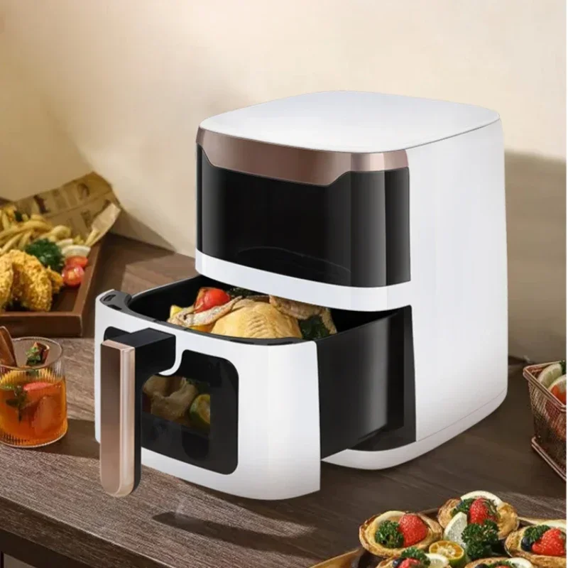 Air fryer household new large capacity visual intelligent multi-function fully automatic oven integrated motor air fryer oven