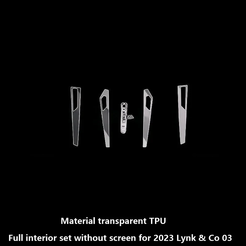 For Lynk & Co interior film center console protective film car decoration accessories automotive supplies collection