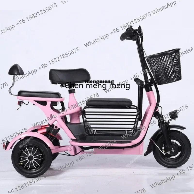 

City Tricycle Three Wheel Battery 48v 15ah 600w Tricycle 3 Wheel Electric Scooter