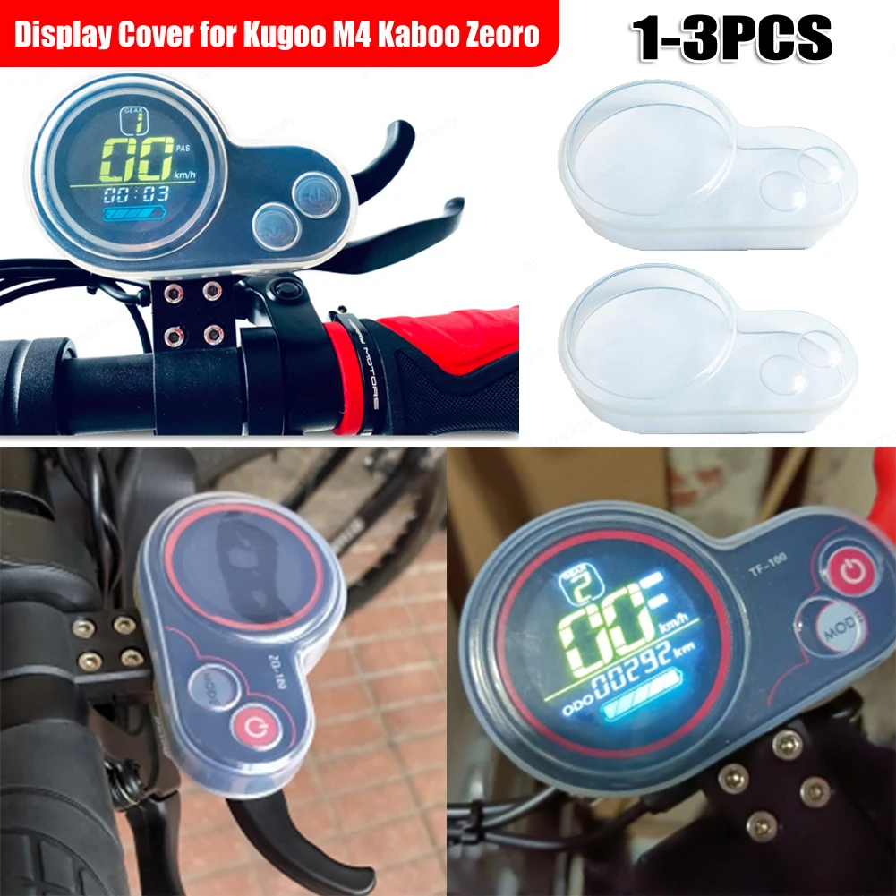 Finger Throttle LCD Display Electric Scooter Instrument Cover for Kaboo Zeoro Outdoor Cycling Scooters Supplies