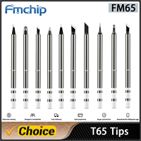 FM65 Soldering Iron Tips for T65 HS01 GD300 T85 SH72 Replacement Heater Solder Compatible with SH Series Not Applicable T12