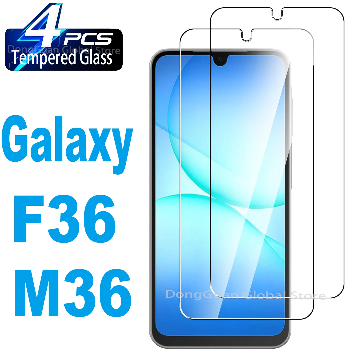

For Samsung Galaxy M36 F36 Tempered Glass Screen Protector Glass Film