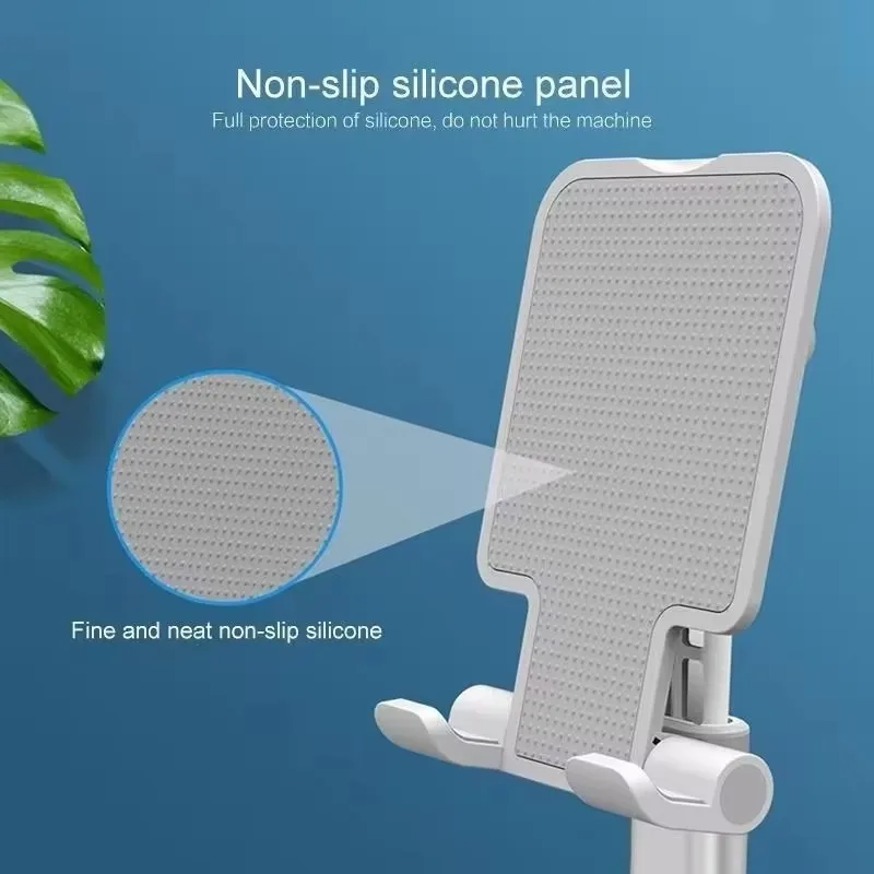 High Quality Desktop Tablet Holder Table Cell Foldable Extend Support Desk Mobile Adjustable Phone Holder Stand view 3