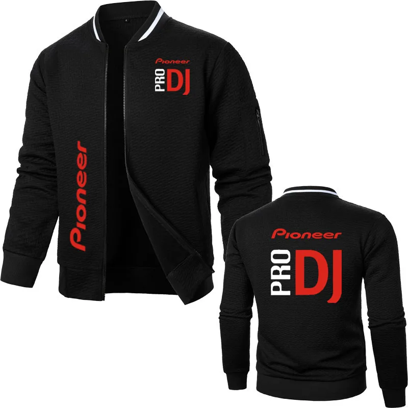 

Pioneer Pro DJ comfort Baseball jacket fleece Windproof jacket Coat Mens Bomber Jackets texture design brand Men's Coats