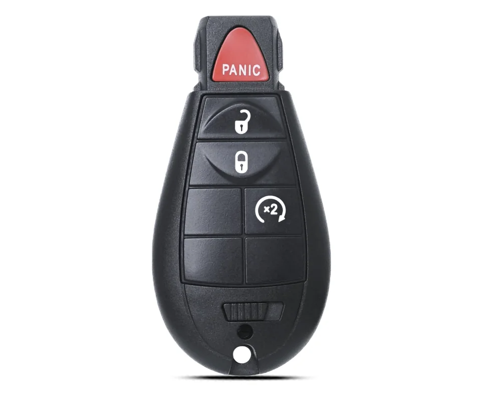 Key Fob Case for Dodge Ram 1500 Challenger Charger Durango Journey Chrysler 300 4-Button