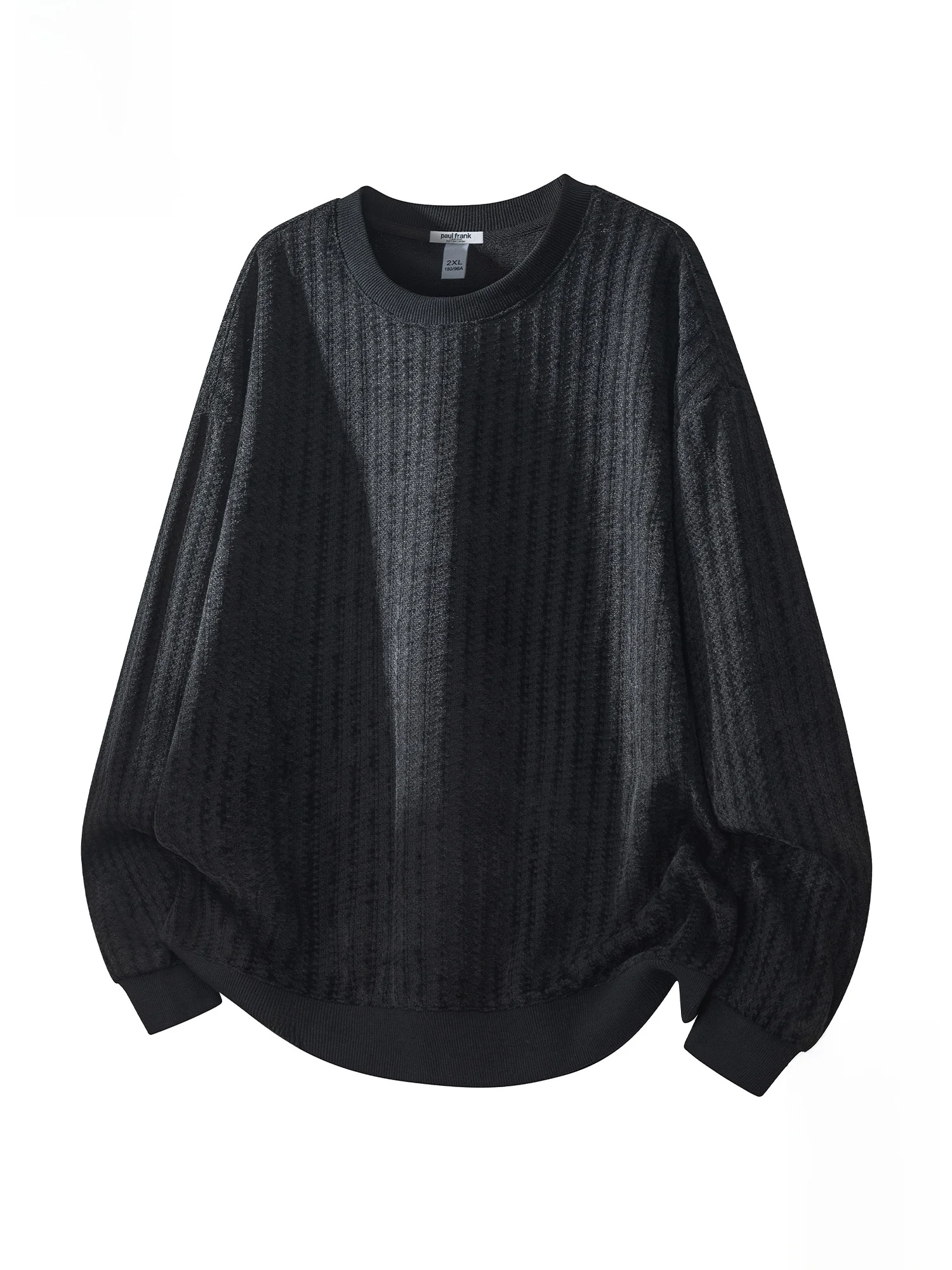 

Мужская толстовка Paul Frank в стиле ретро с полосками, длинными рукавами и круглым вырезом, повседневная, свободного кроя, весенняя новинка, удобная, из полиэфирного волокна