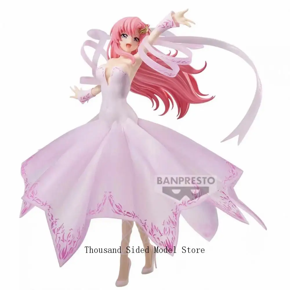 Original Banpresto BPEV Kidou Senshi Gundam SEED Lacus Clyne Anime Figure (Akatsuki no Kuruma Ending ver.) Anime PVC Model Toy