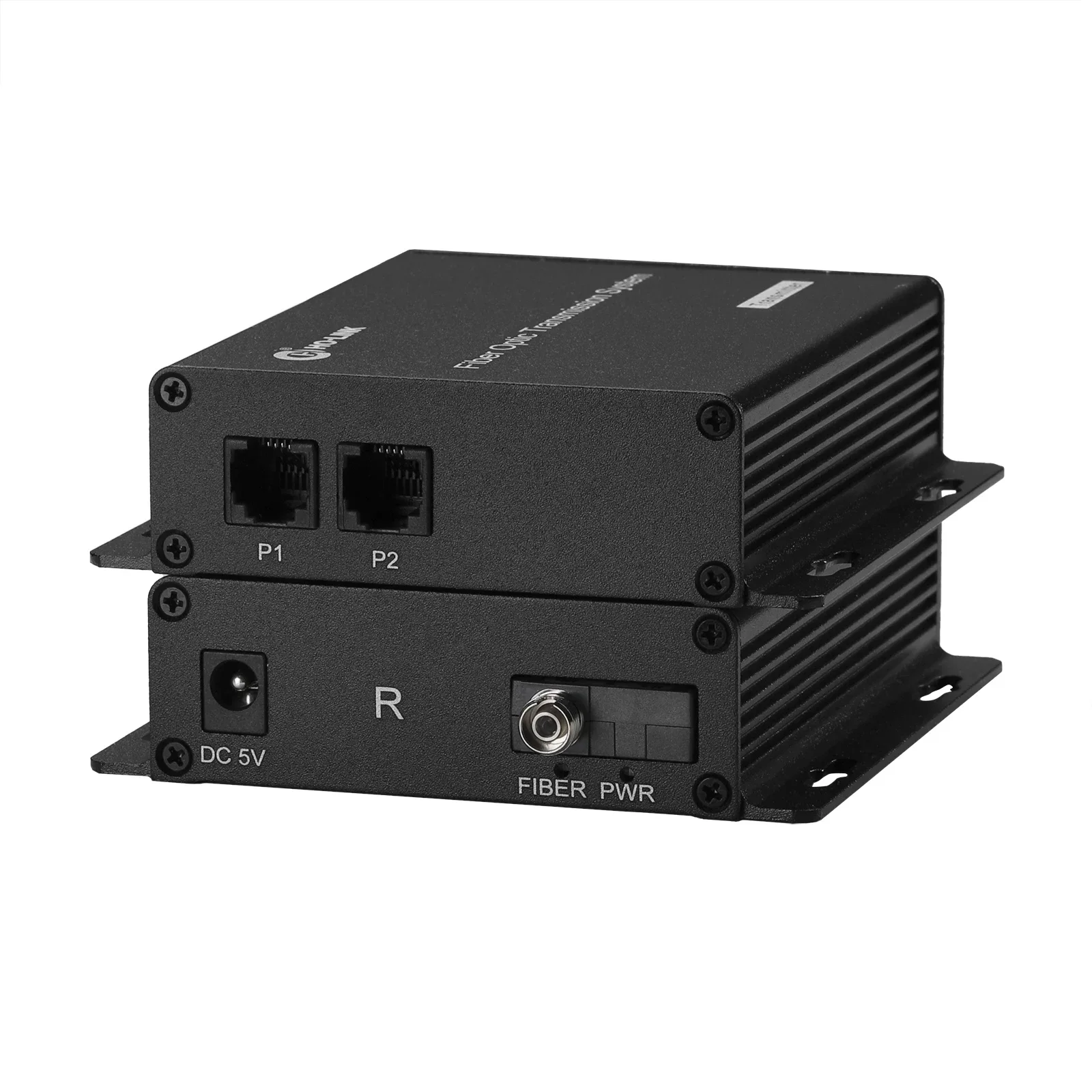 

2-Channel Telephone PCM Multiplexer RJ11 to optic fiber converter
