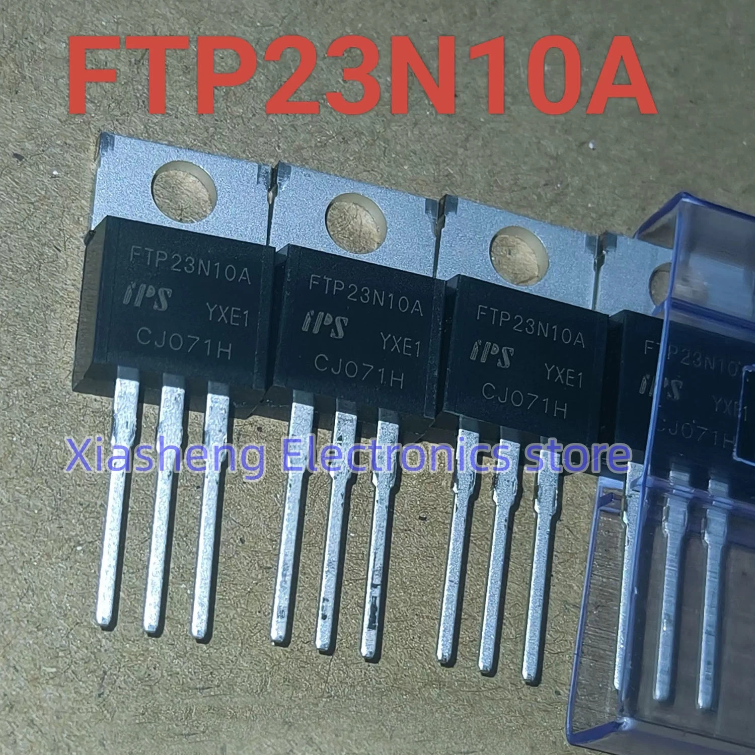 

New Original 10Pcs FTP23N10A TO-220 100V 57A MOSFET Transistor In Stock Good Quality