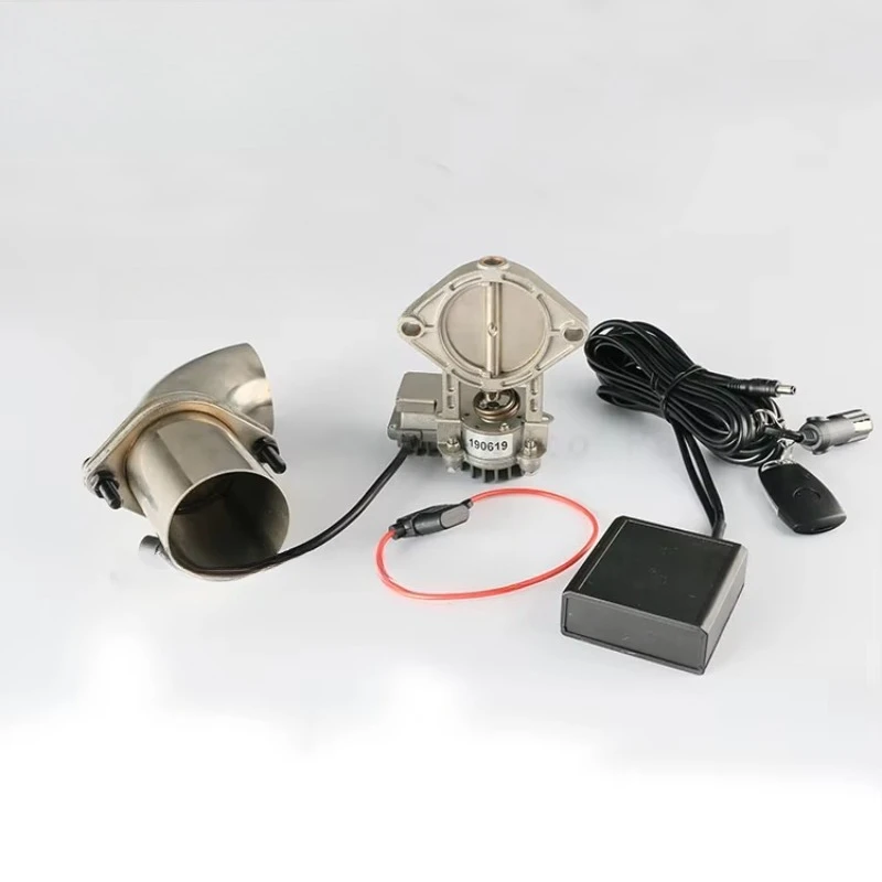 General exhaust electric control valve 2.5-inch cut-off valve kit stainless steel 304 valve muffler accessories