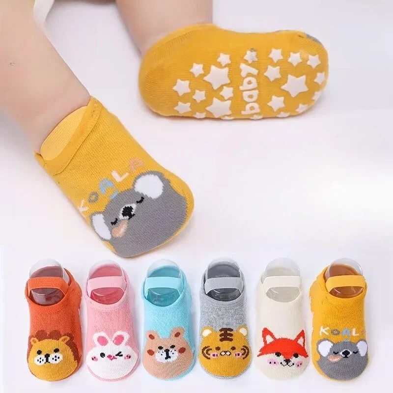 Baby Comfortable Boat Sock Children Ankle Socks Boys Girls Trampoline Socks Cotton Soft Kids Floor Sport Clothing Accessories