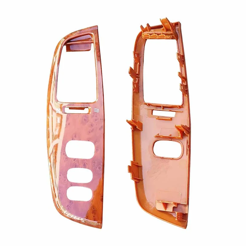 

For Toyota Land Cruiser LC100 FJ100 Ujz100 Car Dashboard Air Vent Panel Air Conditioner Outlet Vents Trim Wood Grain Parts