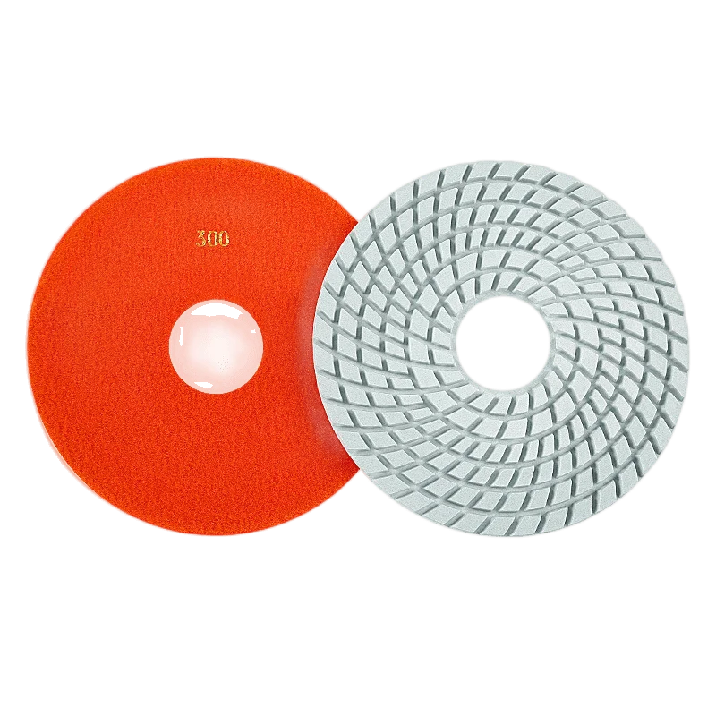 1 Stück 10 Zoll 250 MM Diamant-Polierpad für Nassanwendung auf Stein, Granit, Beton, Marmor, Terrazzo, Polierer, Schleifscheibe, Körnung 50-3000 – Detail 4