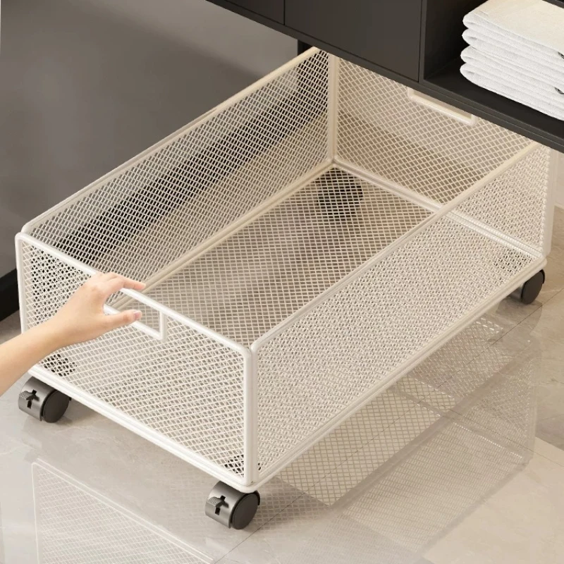 Wash Bin Storage Laundry Baskets Wheels Trolley Shelves Clothes Laundry Hamper Large Room-specific Lavanderia Room Accessories