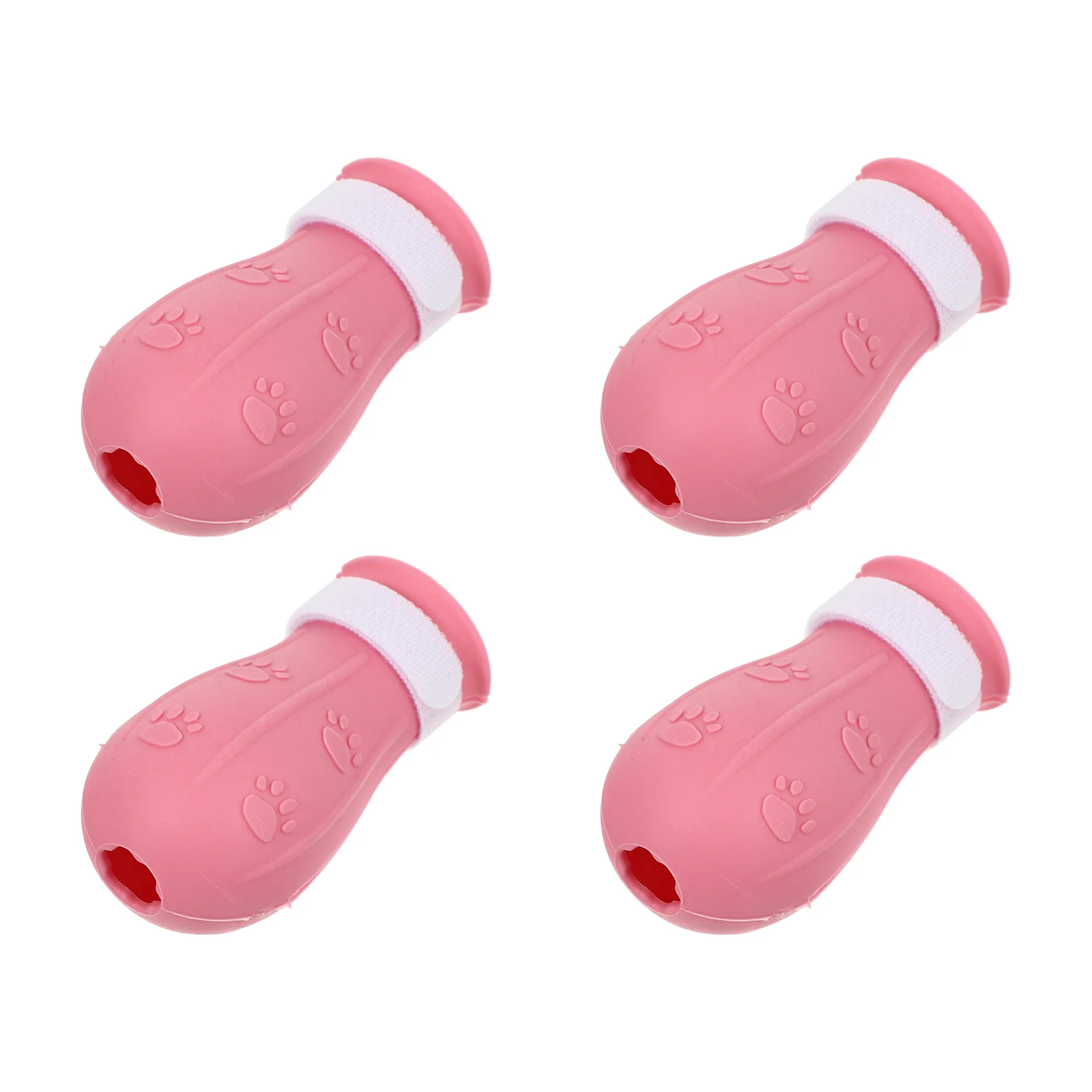 

4 Pcs Cat Feet Bathing Paw Foot Covers Protection Protective Pet Anti-grab