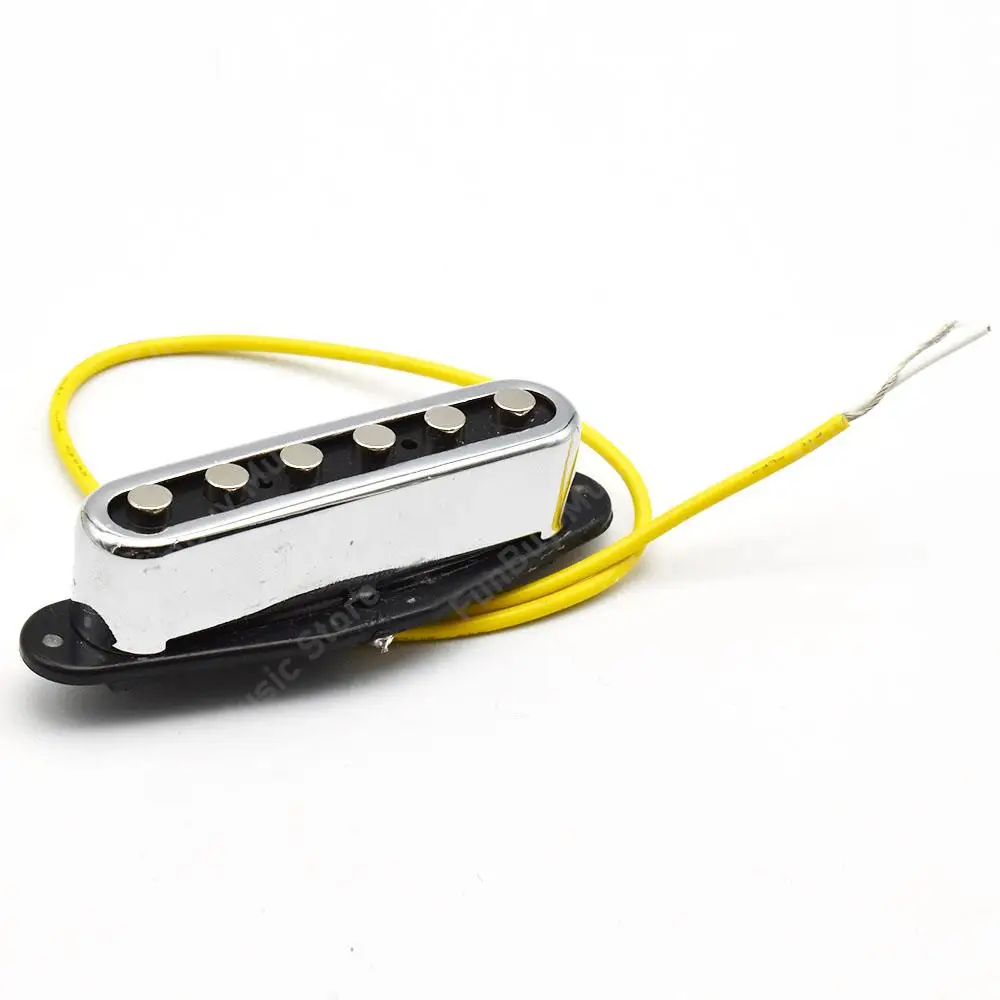 10Pcs Guitar Open Type 6 Strings Electric Guitar Neck Pickup for FD TL Guitar Replacement Chrome Gold