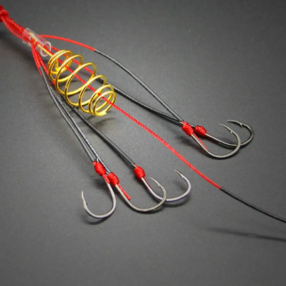 

Springs Fishing Tools Bait Trap Feeder High Carbon Steel Fishing Bait Hooks Lure Trap Hooks Fishinghook Explosion Fishing Hooks