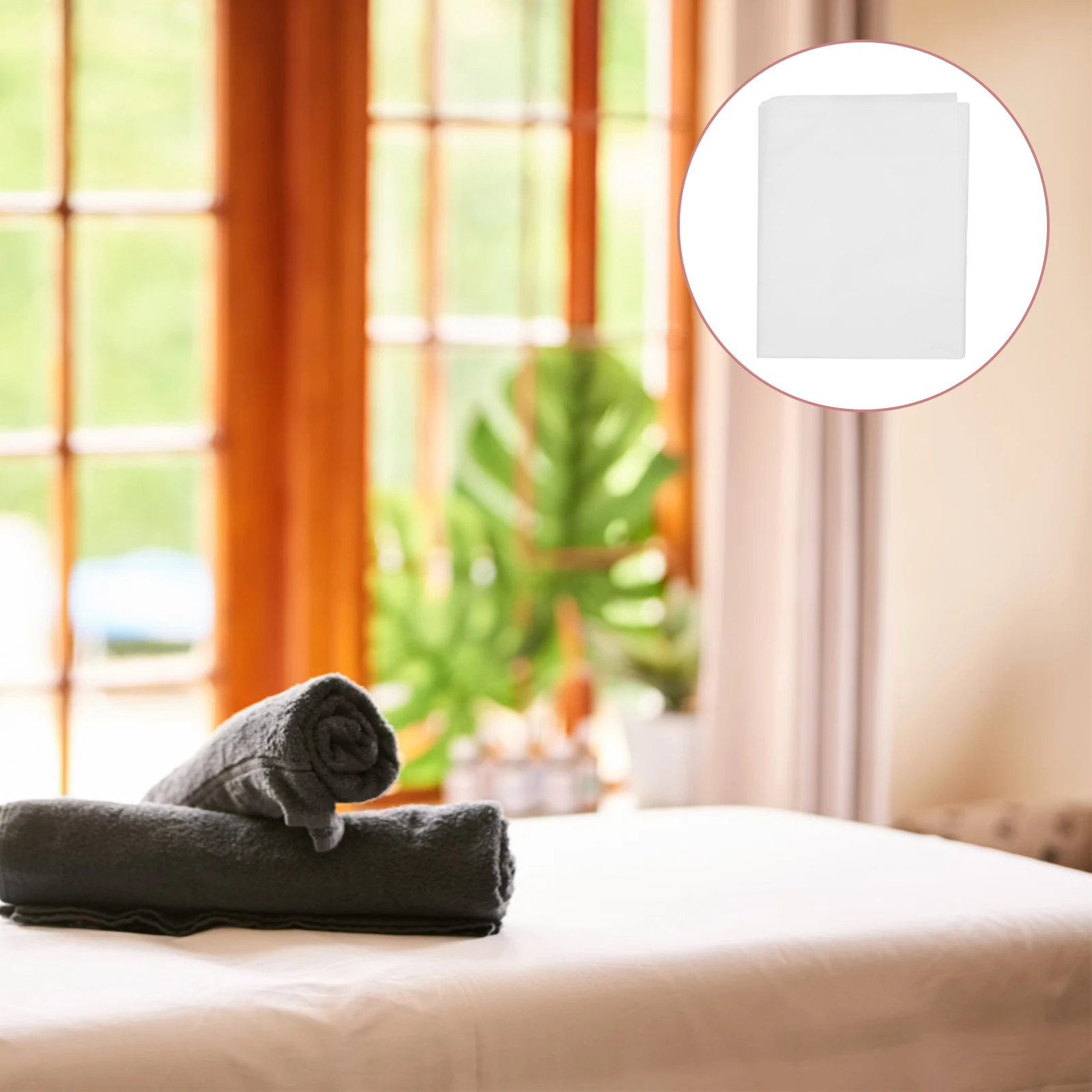 

100pcs Disposable Table Sheets Non-Woven 190X80Cm Salon Hotel Travel Lash Bed Protector Single