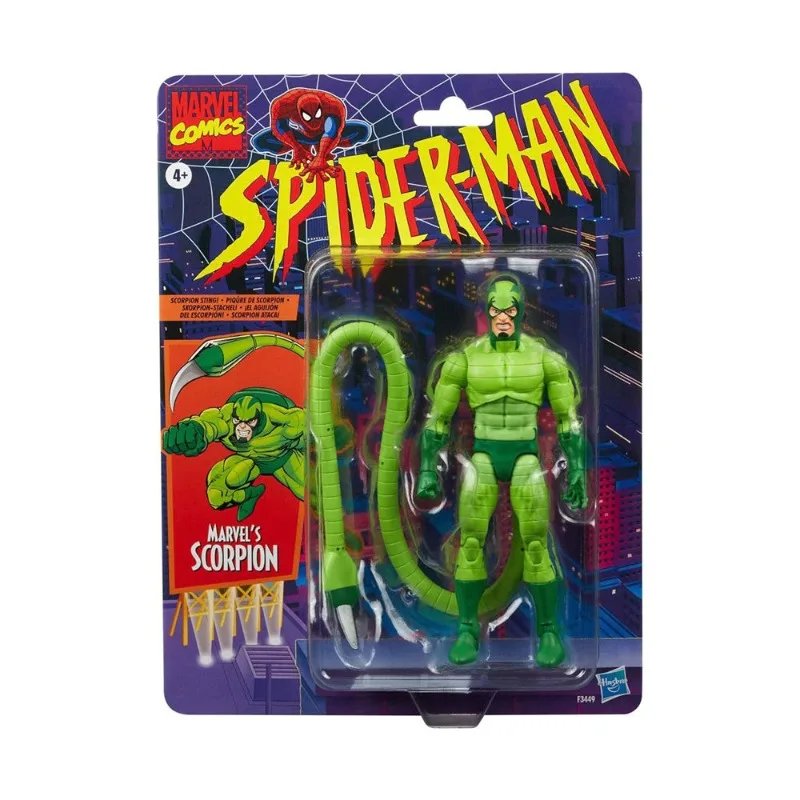 Hasbro Originele Marvel Legends Spider-Man Scorpion 6 inch actiefiguur speelgoed voor jongens meisjes cadeau verzamelmodel ornamenten