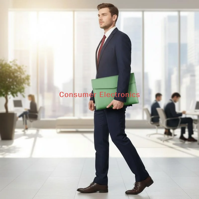 

[NC] A4 Leather Document Storage Bag Briefcase Simple And Retro Single-layer Thick And Waterproof Large Capacity Business Bag