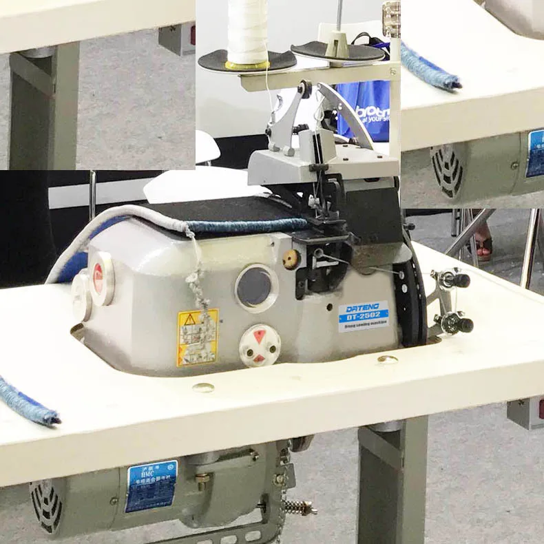 Carpet hemming thick car mat overlock machine Automatic hemming sewing machine