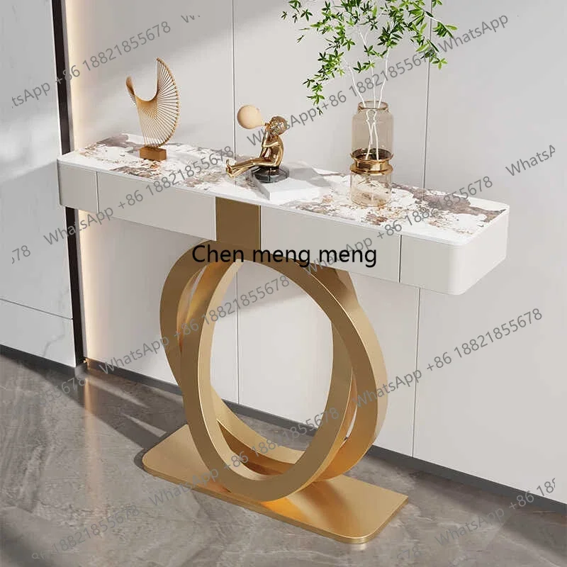 

K153 Nordic Style Console Tables Hallway Entryway Storage Design Console Tables Elegant Display Console Meuble Living Room Furni