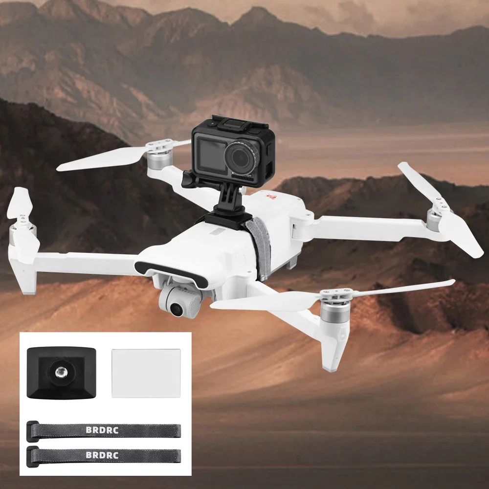 حامل علوي لـ DJI Mavic 3/2/Air 2/Pro/Mini/Mini 2/Air/FIMI X8SE 2020/كاميرا بدون طيار ملء الضوء كتيفة ثابتة ملحقات عالمية