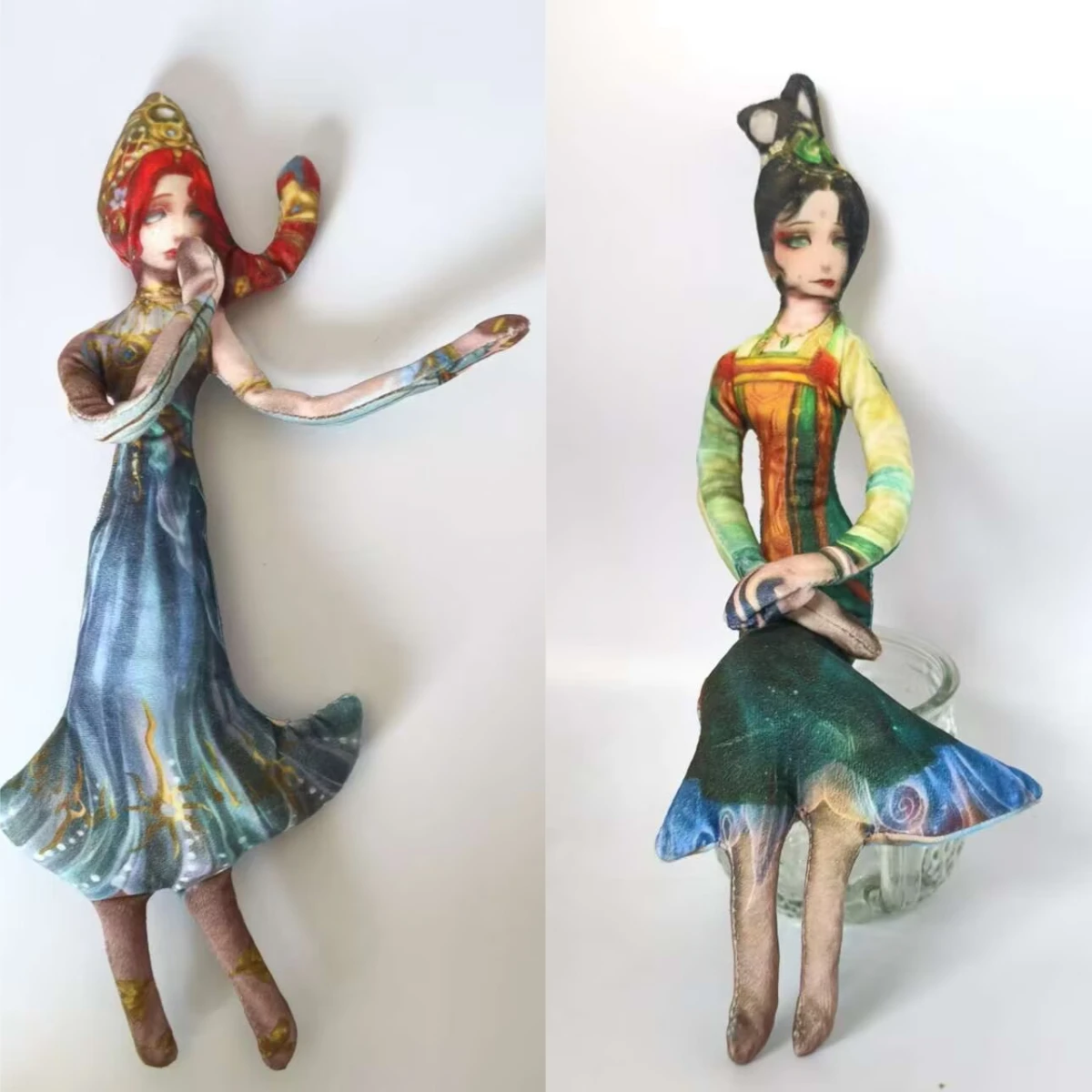 Identity V  new fisherman 40cm abstract without white borders,with iron wire skeleton on hands and feet, finished doll figurine