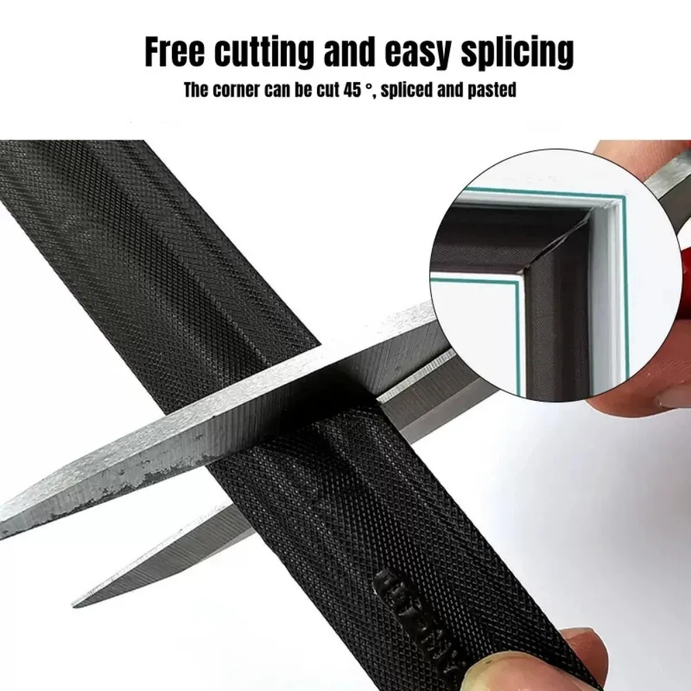 1 قطعة 1 متر/39.37in البلاستيك الصلب بابية ويندوز ختم الشريط عازلة للصوت رغوة الختم S نوع الطقس تجريد مشروع سدادة باب البحر #3