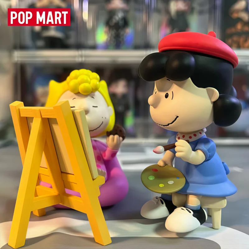 Original Authentic POPMART Snoopy Stay at Home Series Blind Box Cartoon Toys Action Figures Cute Dolls Collectible Display Piece view 2