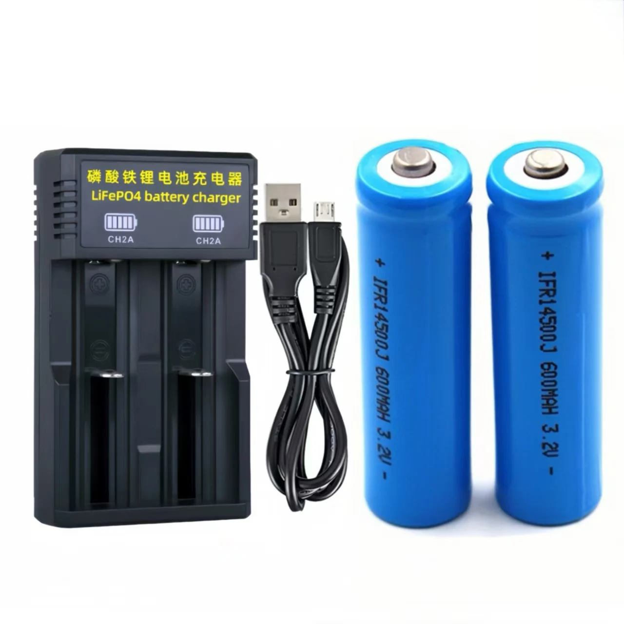 14500 bateria lifepo4 3.2v 600mah lifepo4 carregador de bateria para barbeador grampo de cabelo lanterna microfone mouse campainha barbeador