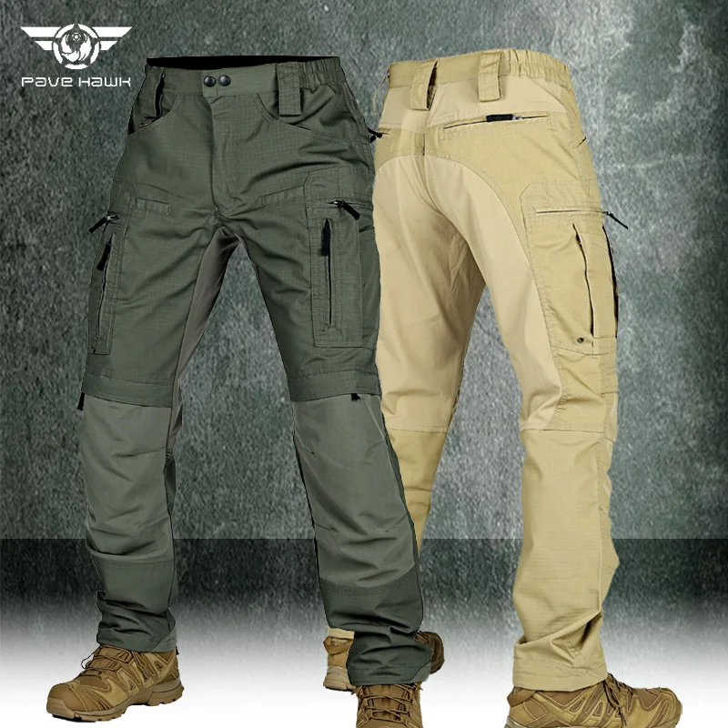 

Special Forces Tactical Pants Men Military Wear-resistant Climbing Training Trousers Outdoor Multi-pocket Waterproof Pants Male