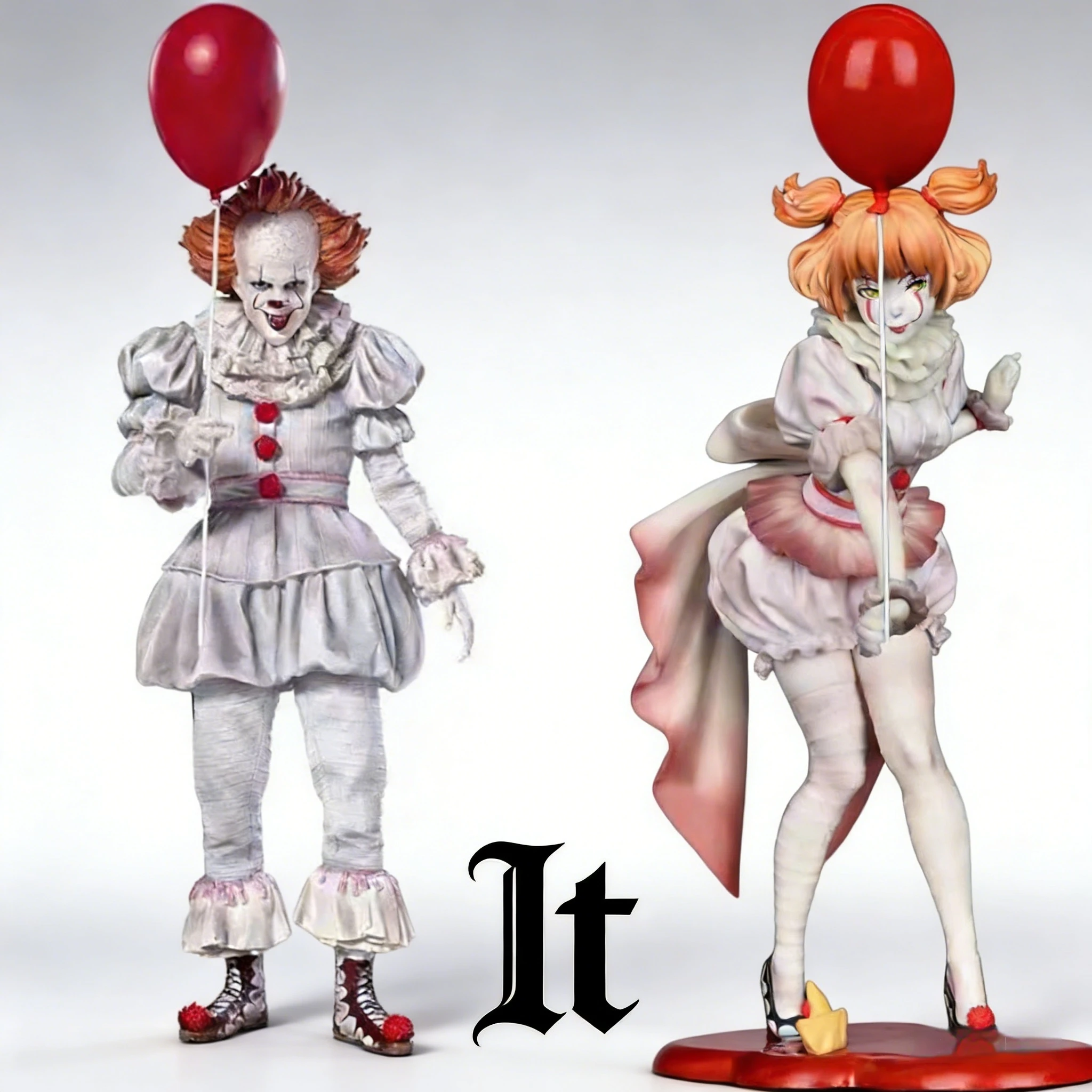 

【In Stock】Film Characters Pennywise Action Figures Multi Version Scene Dolls Desktop Ornament Collectable Model Figurines Gifts