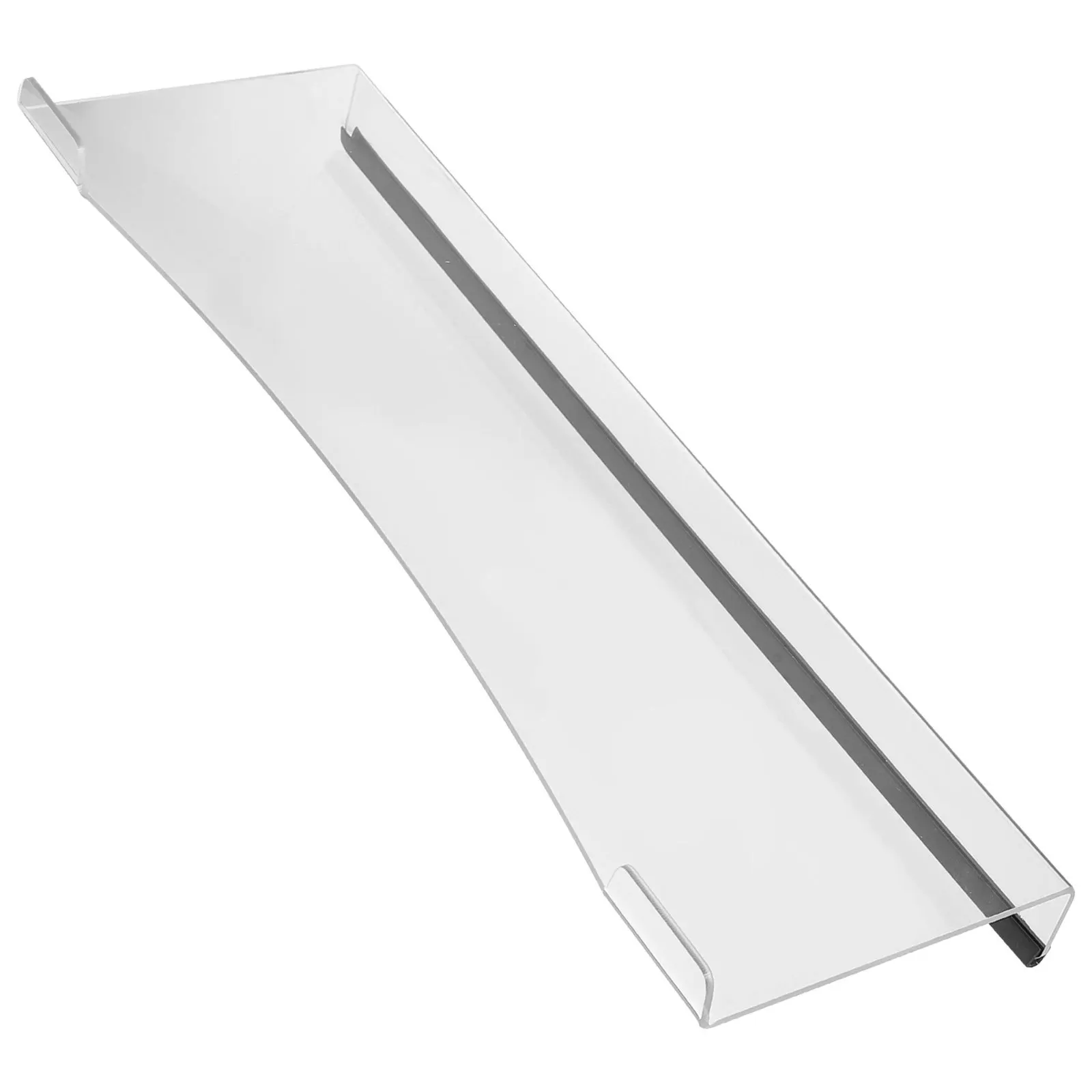 

Acrylic Keyboard Stand Curved Edge Anti-Slip Design Comfortable Height For Desktop Computer Accessories Aesthetic Desk